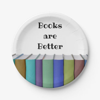本はよりよいです ペーパープレート