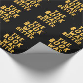 本はよりよかったです ラッピングペーパー (角)