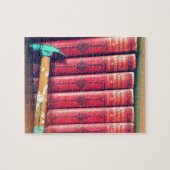 本はハンマーより強いです ジグソーパズル (横)