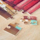 本はハンマーより強いです ジグソーパズル (側面)