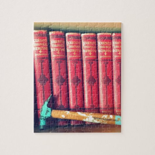 本はハンマーより強いです ジグソーパズル (縦)