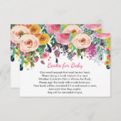 本はベビー、フローラは本の付属品をもたらす エンクロージャーカード (正面/裏面)