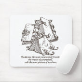 本は一定しています マウスパッド (マウス)