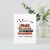 本は僕の好きな言葉だ ポストカード (スタンド正面)