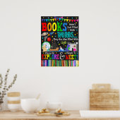 本は単語図書館ポスターよりも多い ポスター (キッチン)