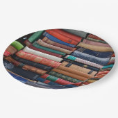 本は古読い本が好き ペーパープレート (アングル)