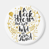 本は夢の磁石だ マグネット (正面)