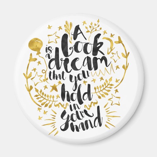 本は夢の磁石だ マグネット (正面)