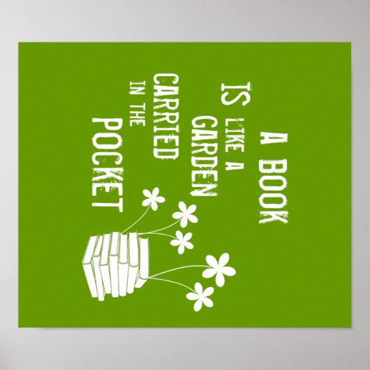 本は懐中庭運に似ている ポスター (正面)