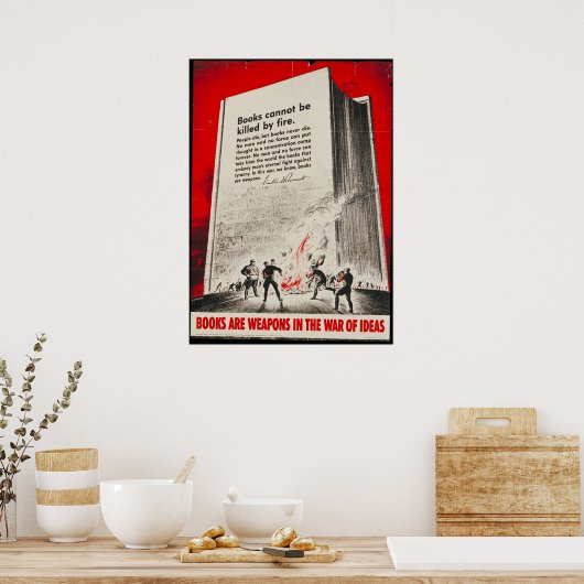 本は武器である ポスター (キッチン)
