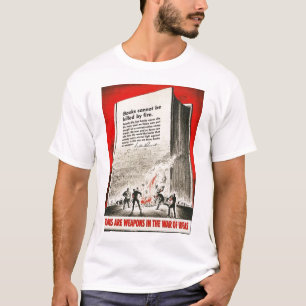 本は武器の第二次世界大戦です Tシャツ