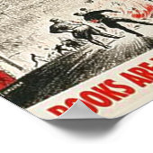 本は火消しができぬ ポスター (角)