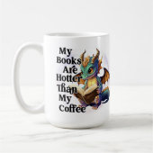 本は熱い コーヒーマグカップ (左)