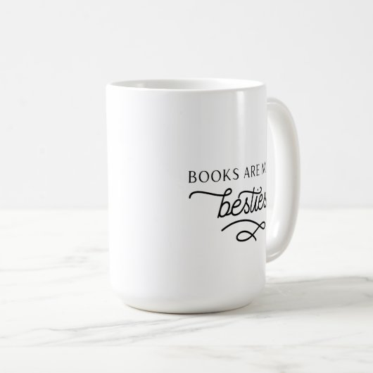 本は私の好きな物だ コーヒーマグカップ (正面右)