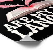 本は私の愛の言語の愛読者の司書 ポスター (角)