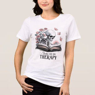 本は私の癒し 読書好き トライブレンドTシャツ