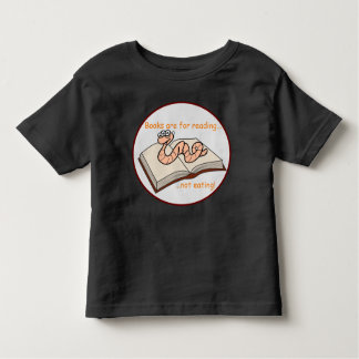 本は読の食べ為だ トドラーTシャツ