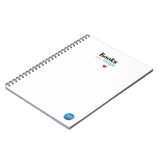 本は魔法帳 ノートブック (左側)