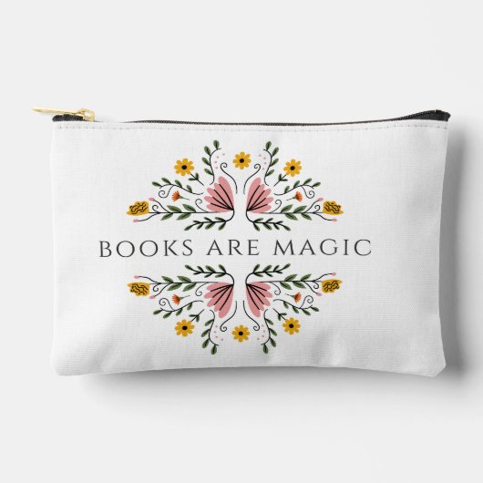 本は魔法 アクセサリーポーチ (正面)
