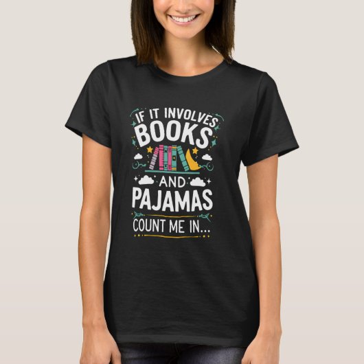 本もしもパジャマも入るおもしろい Tシャツ (正面)