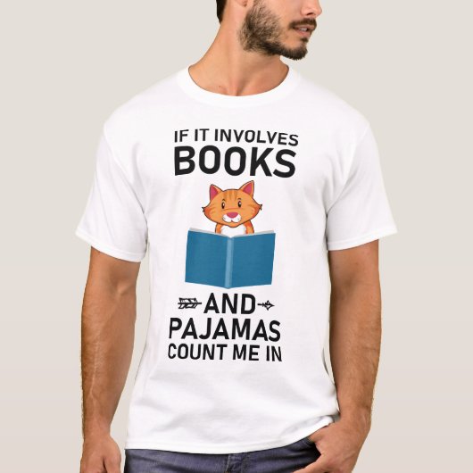 本もしやパジャマに数えられる Tシャツ (正面)