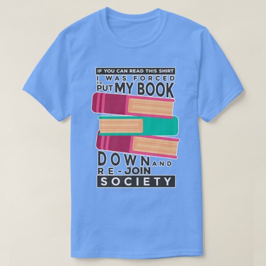 本もし好読きは好い Tシャツ (デザイン正面)