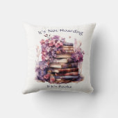 本も本も好きもしも持ってない クッション (裏面)