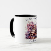 本も本も好きもしも持ってない マグカップ (正面左)