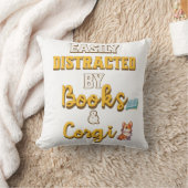 本やコルギを愛する人のための素晴らしい贈り物 クッション (ブランケット)