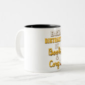 本やコルギを愛する人のための素晴らしい贈り物 ツートーンマグカップ (正面左)