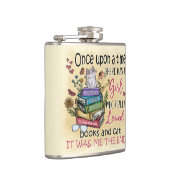 本や猫が大好きな女の子 フラスク (右)