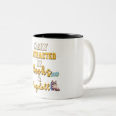 本や猫を愛する人たちへの素晴らしい贈り物 ツートーンマグカップ (正面右)