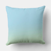 本や野花が図書館の青い緑を夢見る クッション (裏面)