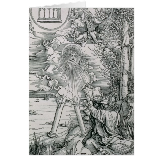 本をむさぼり食っている聖ヨハネ (正面)