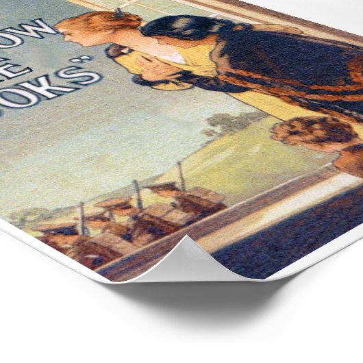 本をもっと借りる ポスター (角)