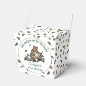 本をテーマにした少年の誕生日パーティー フェイバーボックス (正面サイド)