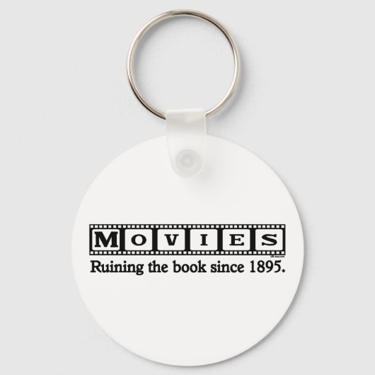 本を台無しにする キーホルダー (正面)