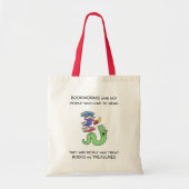 本を宝物として扱う人たち トートバッグ (正面)