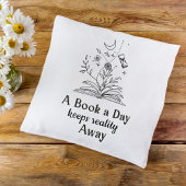 本を愛する人の本を一日… クッション