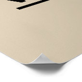 本を愛する女の子を決して過小評価しない ポスター (角)