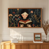 本を持った静かな瞬間 ポスター