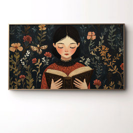 本を持った静かな瞬間 ポスター