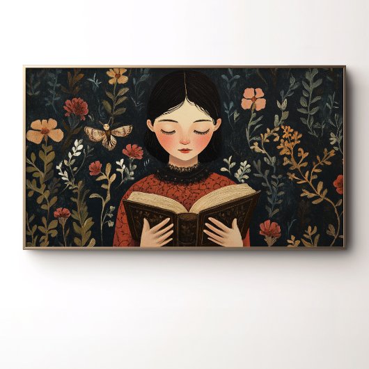 本を持った静かな瞬間 ポスター