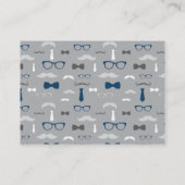 本を持ってきてカード、坊や、テディベア エンクロージャーカード (裏面)