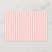 本を持ってベビー |赤ちゃんシャワー エンクロージャーカード (裏面)