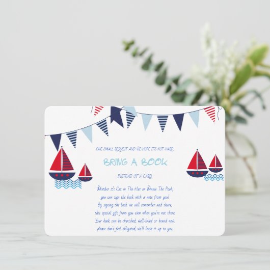 本を持って来て，帆船航海の,カスタム エンクロージャーカード (スタンド正面)