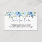 本を持って男の赤ちゃんする エンクロージャーカード (正面)