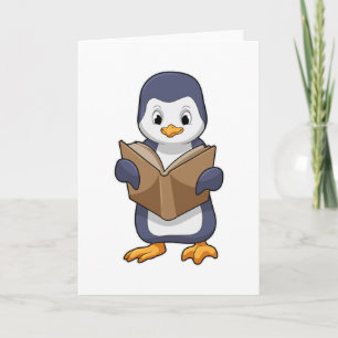 本を持つオタクとしてのペンギン カード