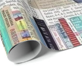 本を書く女の子への文芸贈与 ラッピングペーパー (ロールコーナー)