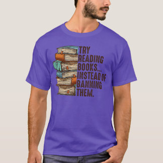 本を検閲するより読んでみて 禁書 Tシャツ